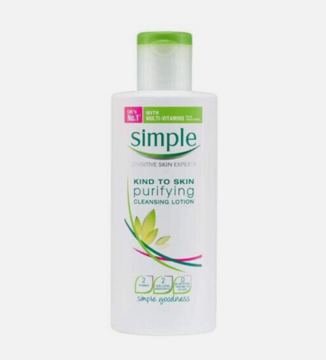 Simple Kind to Skin Purifying Cleansing Lotion 200ML - OhYouLuckyDuck.com.au