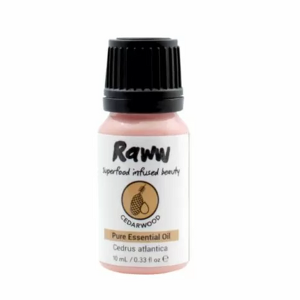 Raww Pure Essential Oil Cedarwood 10ML - OhYouLuckyDuck.com.au