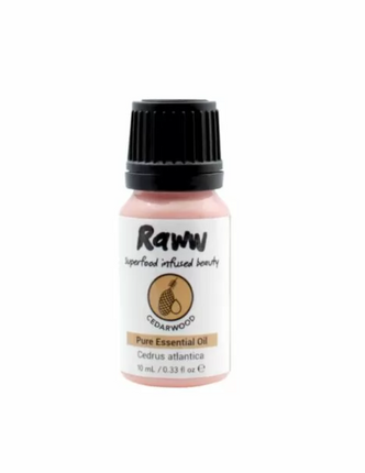 Raww Pure Essential Oil Cedarwood 10ML - OhYouLuckyDuck.com.au