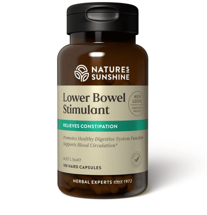 Nature's Sunshine Lower Bowel Stimulant 100 Capsules