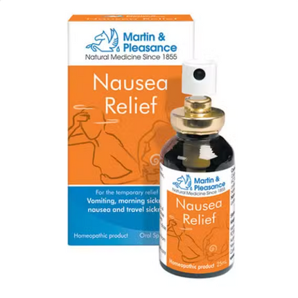 Martin & Pleasance Nausea Relief Spray 25ml - OhYouLuckyDuck.com.au