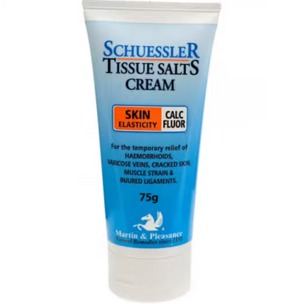 Martin & Pleasance Schuessler Tissue Salts Calc Fluor Natural Cream 75g - OhYouLuckyDuck.com.au
