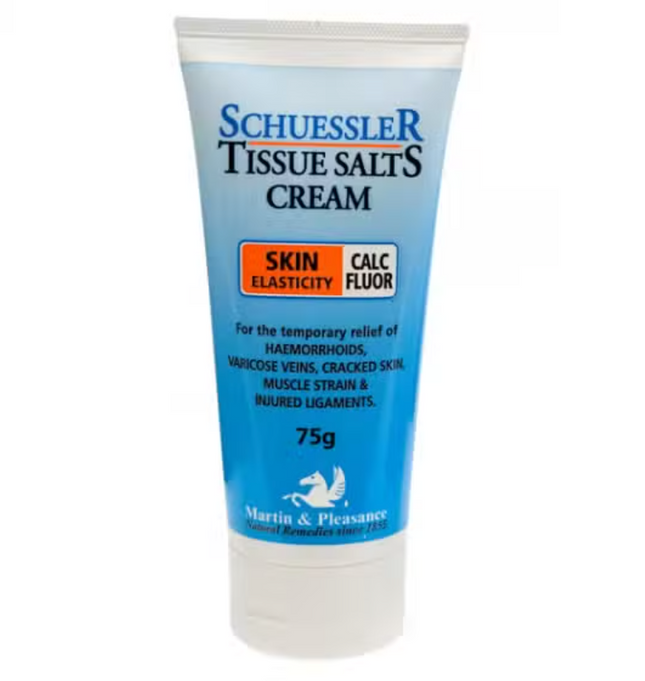 Martin & Pleasance Schuessler Tissue Salts Calc Fluor Natural Cream 75g - OhYouLuckyDuck.com.au