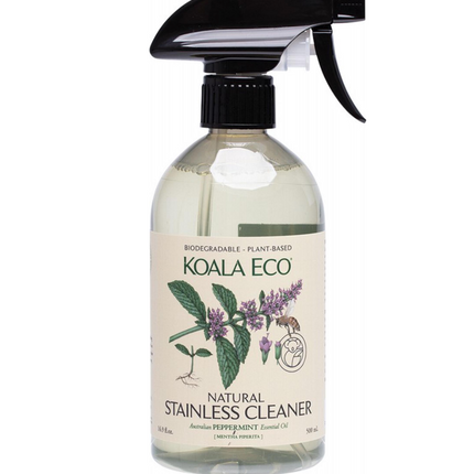 Koala Eco Stainless Cleaner Peppermint Essential Oil - OhYouLuckyDuck.com.au