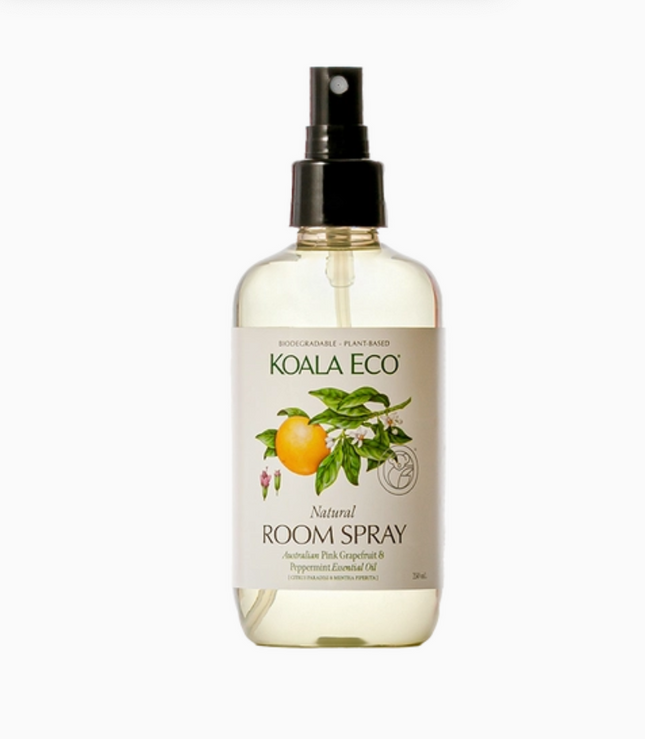 Koala Eco Natural Room Spray Pink Grapefruit & Peppermint Essential Oil - OhYouLuckyDuck.com.au