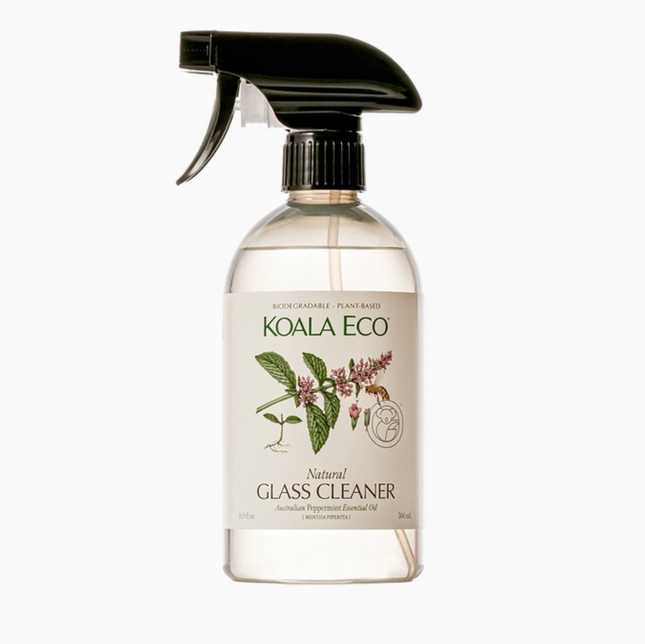 Koala Eco Glass Cleaner Peppermint Essential Oil 500ML - OhYouLuckyDuck.com.au