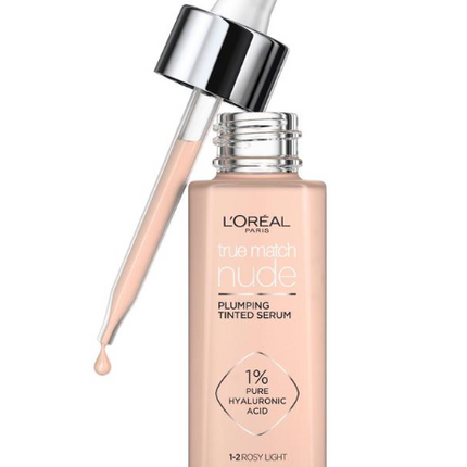 Loreal True Match Tinted Serum 1-2 Rosy Light - OhYouLuckyDuck.com.au