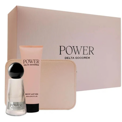Delta Goodrem Power EDP 125ML 3PC Set + Body Lotion 200ML + Cos Bag - OhYouLuckyDuck.com.au