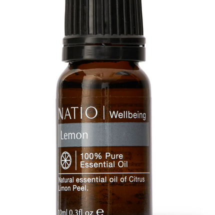 Natio Essential Oil Pure Lemon 10ML - OhYouLuckyDuck.com.au