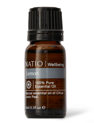Natio Essential Oil Pure Lemon 10ML - OhYouLuckyDuck.com.au