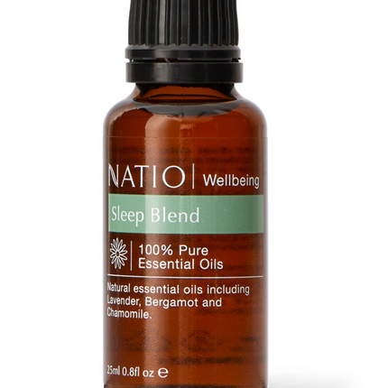 Natio Wellbeing Pure Essential Oil Blend Sleep 25ML - OhYouLuckyDuck.com.au
