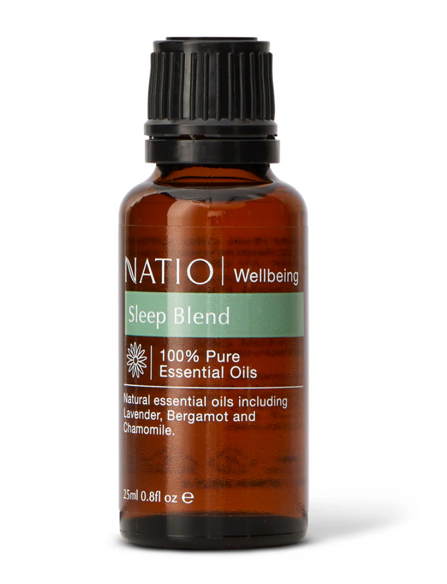 Natio Wellbeing Pure Essential Oil Blend Sleep 25ML - OhYouLuckyDuck.com.au