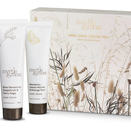 Myrtle And Moss Hand Cream Mini 30Ml X 3