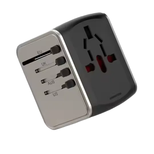 Universal Adapter  45W Charger Type C fast adapter 25W Fast Charging Portable Travel Plug
