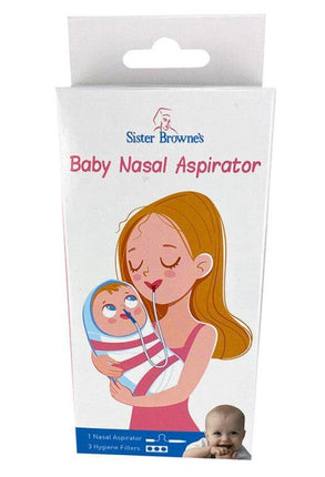 Sister Browne Nasal Aspirator With Filters - OhYouLuckyDuck.com.au