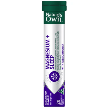 Natures Own Magnesium plus Sleep 20 Tablets - OhYouLuckyDuck.com.au