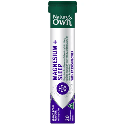 Natures Own Magnesium plus Sleep 20 Tablets - OhYouLuckyDuck.com.au