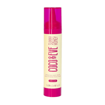 Coco & Eve Sunny Honey Bronzing Face Drops Medium Glow 30mL - OhYouLuckyDuck.com.au