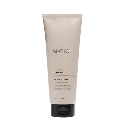 Natio Self Tan Lotion Medium To Dark