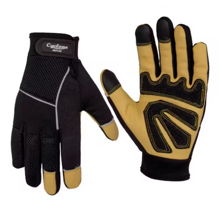 Gloves Reflex Leather Large