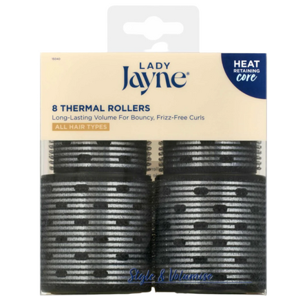 Lady Jayne Thermal Rollers 8 Pieces