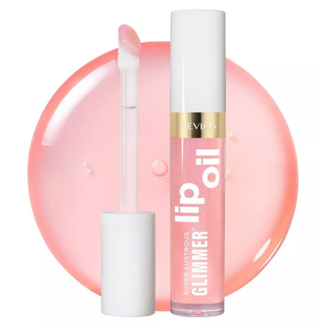 Revlon Super Lustrous Glimmer Lip Oil - Moisturizing Candy Hearts