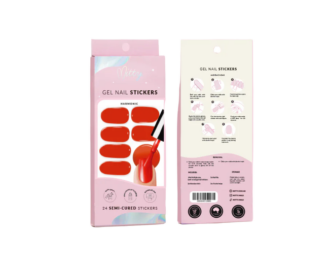 Mitty Semi-Cured Gel Nail Stickers Harmonic