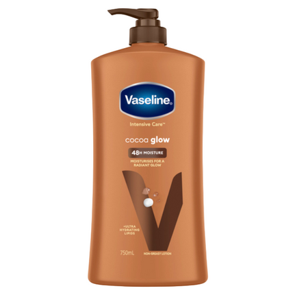 Vaseline Body Cocoa Glow 750ML