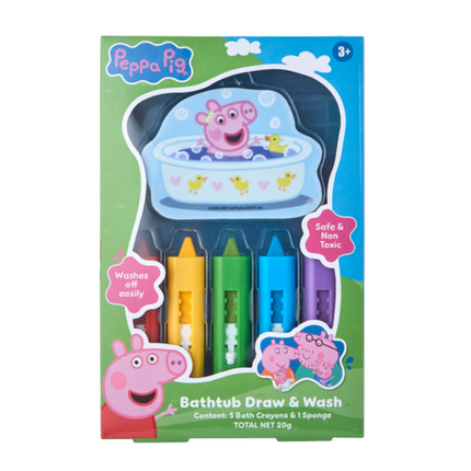 Peppa Pig Tub Draw and Wash 25