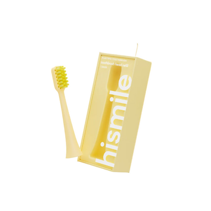 Hismile Electric Toothbrush Head Refill Yellow 1 Pack