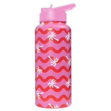 Splosh Summer Waves Insulated Double Walled Drink Bottle 950ML