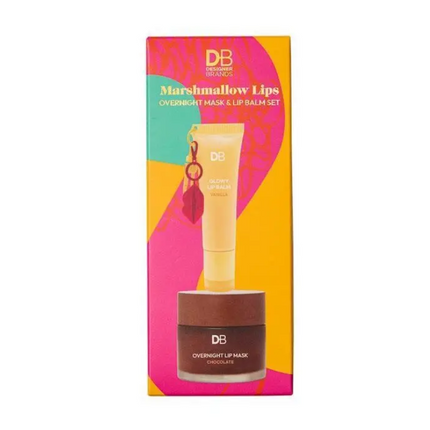 Designer Brands Cosmetics Marshmallow Lips Overnight Mask And Lip Balm Set