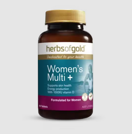 Herbs Of Gold Women's Multi Plus 60 Tablets