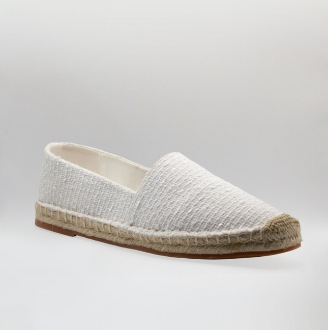 Daphnee Espadrilles White