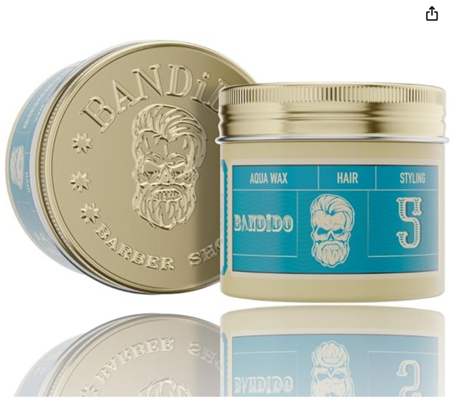 Bandido Aqua Wax Medium Hold 5 Shine Wax