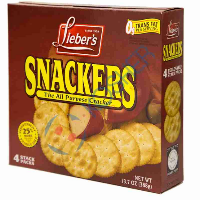 Liebers Salted Snackers Crackers 388g