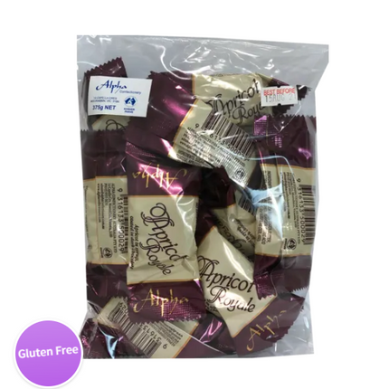 Alpha Apricot Royale 375G Clear Bag