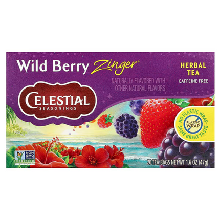 Celestial Seasonings Tea Wild Berry 20Pk