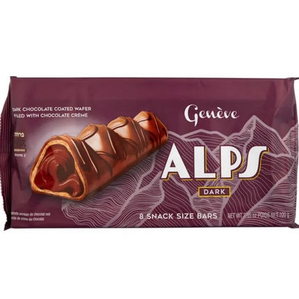 Geneva Alps Dark Choc Wafer 200G