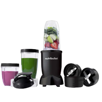 NutriBullet Pro 900W Series Mega Pack Personal Blender Black - Refurbished