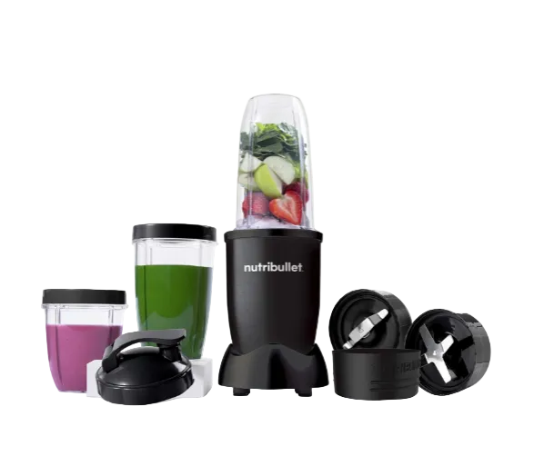 NutriBullet Pro 900W Series Mega Pack Personal Blender Black - Refurbished