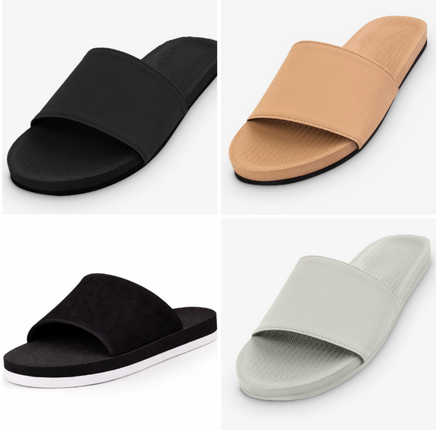 Indosole Women Slide Sandal 4 Pair Combo 17 Size 10 to 11