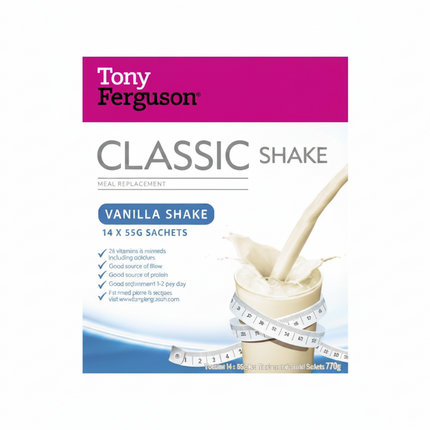 Tony Ferguson Classic Vanilla Shake 14 Pack