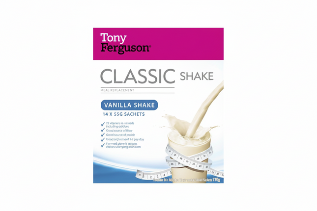 Tony Ferguson Classic Vanilla Shake 14 Pack