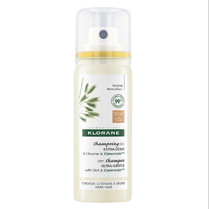Klorane Dry Shampoo Oat & Ceremide Dark Hair 50Ml