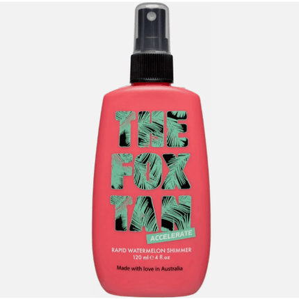 Fox Tan Rapid Watermelon Shimmer 120ML - OhYouLuckyDuck.com.au