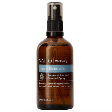 Natio Wellbeing Ambient Scented Spray Happy Blend Mist 100ml