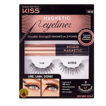 Kiss Magnetic Lash and Eyeliner Kit - Lure 1 Kit