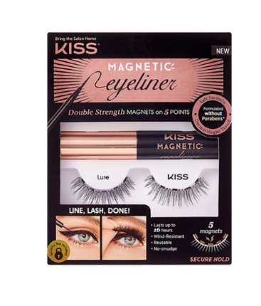 Kiss Magnetic Lash and Eyeliner Kit - Lure 1 Kit