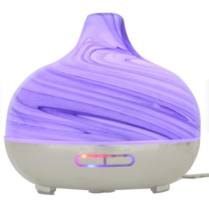 Gibson Gifts Aroma Humidifier Mist Diffuser 15cm Marble